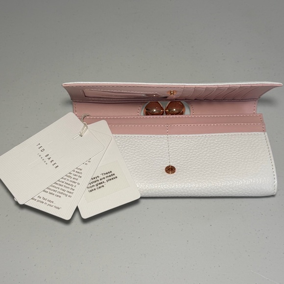 NWT Ted Baker Muscovy Bobble Matinee Textured Leather Wallet - Picture 6 of 10
